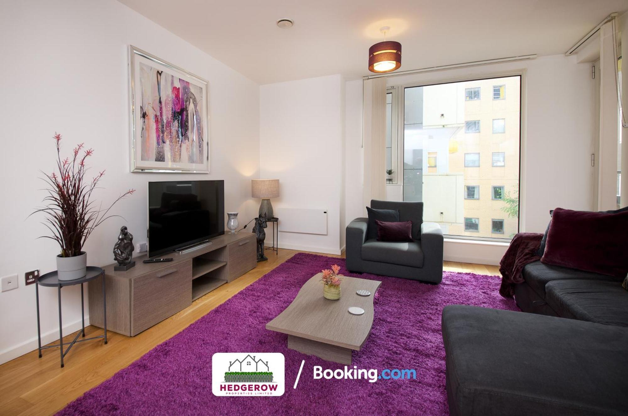 Premium Deals On Modern 2 -Bed 2-Bath Central City 122 High Street Flat For Movers & Pros By Hedgerow Манчестер Экстерьер фото